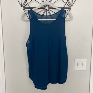 LuluLemon blue tank